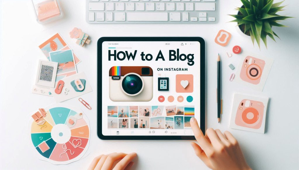 How to start a blog on instagram