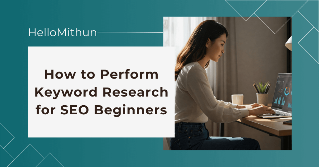 How to perform keyword research for SEO Beginners